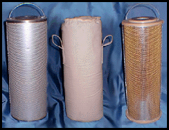 Fullers Earth Activated Clay Filter Canisters and Bags